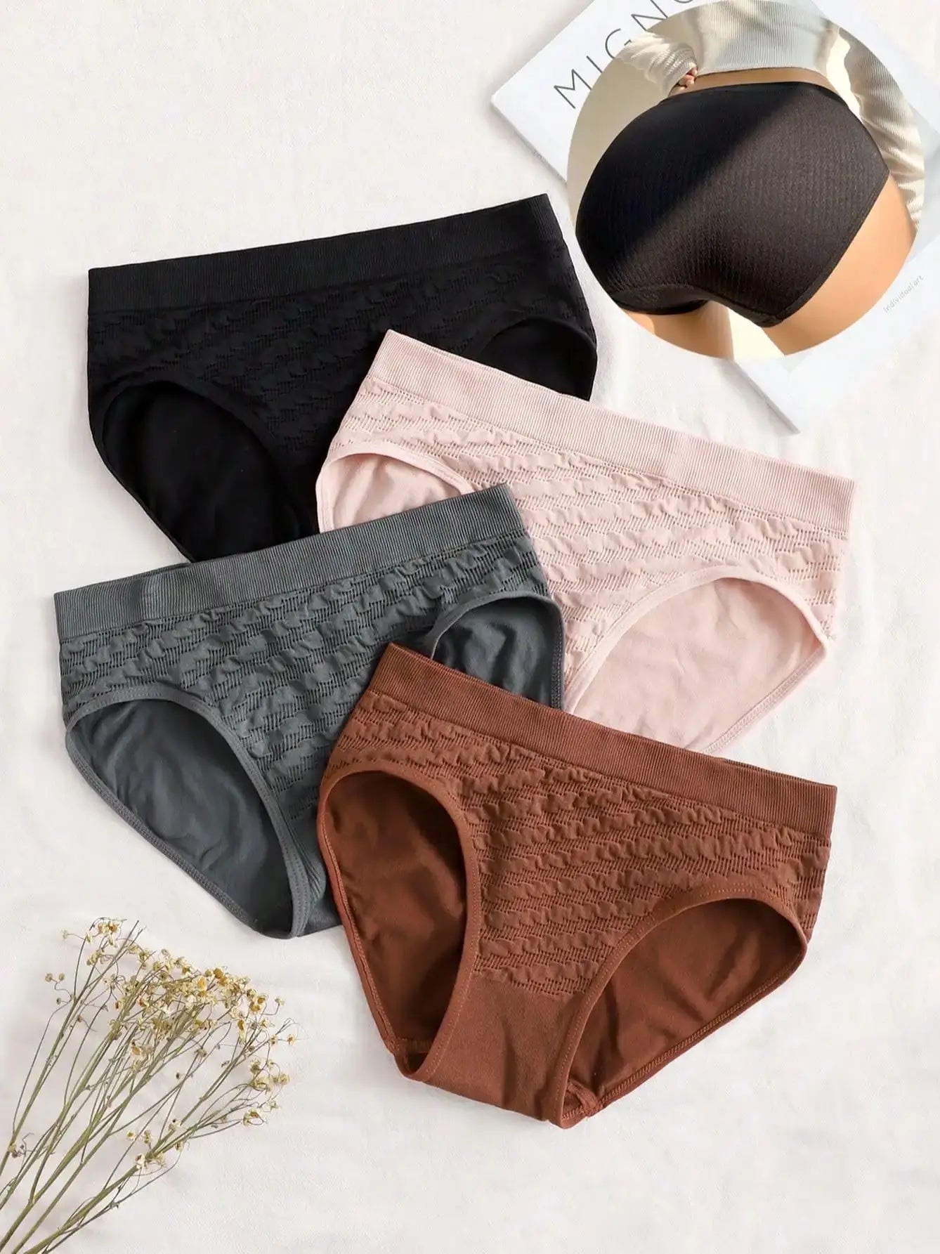 4-pack women's sexy briefs