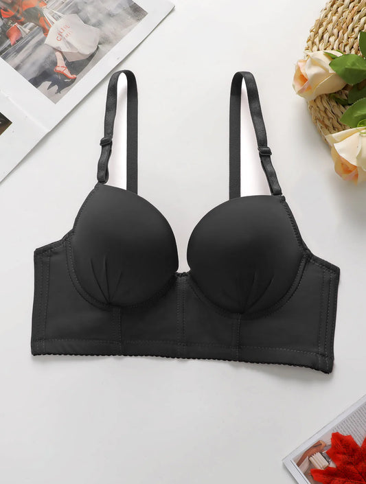 Longline Super Push Up Bra